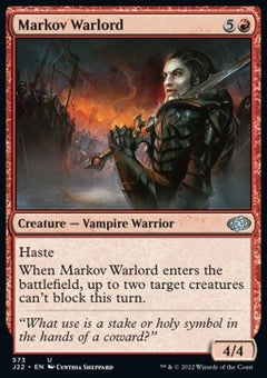 Markov Warlord⁣ - Jumpstart 2022⁣ (Uncommon)⁣ [573]