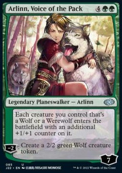 Arlinn, Voice of the Pack⁣ - Jumpstart 2022⁣ (Uncommon)⁣ [85]