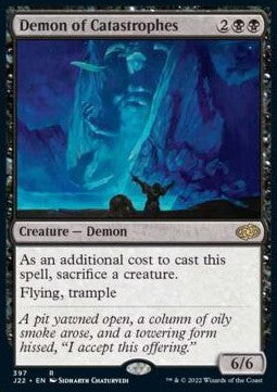 Demon of Catastrophes⁣ - Jumpstart 2022⁣ (Rare)⁣ [397]