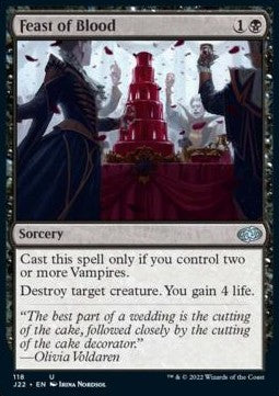 Feast of Blood⁣ - Jumpstart 2022⁣ (Uncommon)⁣ [118]