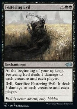 Festering Evil⁣ - Jumpstart 2022⁣ (Uncommon)⁣ [119]