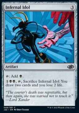 Infernal Idol⁣ - Jumpstart 2022⁣ (Common)⁣ [49]