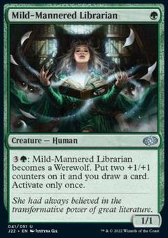 Mild-Mannered Librarian⁣ - Jumpstart 2022⁣ (Uncommon)⁣ [41]