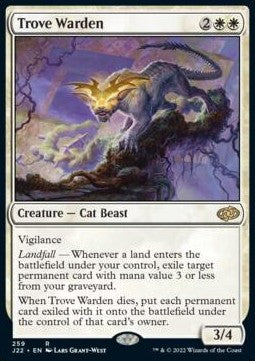 Trove Warden⁣ - Jumpstart 2022⁣ (Rare)⁣ [259]