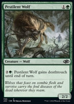 Pestilent Wolf⁣ - Jumpstart 2022⁣ (Common)⁣ [705]