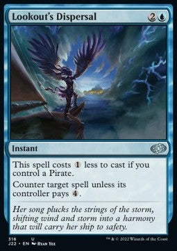 Lookout's Dispersal⁣ - Jumpstart 2022⁣ (Uncommon)⁣ [316]