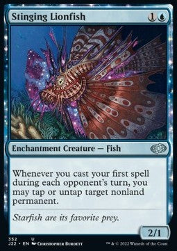 Stinging Lionfish⁣ - Jumpstart 2022⁣ (Uncommon)⁣ [352]