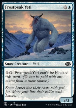 Frostpeak Yeti⁣ - Jumpstart 2022⁣ (Common)⁣ [301]