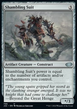 Shambling Suit⁣ - Jumpstart 2022⁣ (Uncommon)⁣ [796]