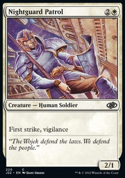 Nightguard Patrol⁣ - Jumpstart 2022⁣ (Common)⁣ [220]