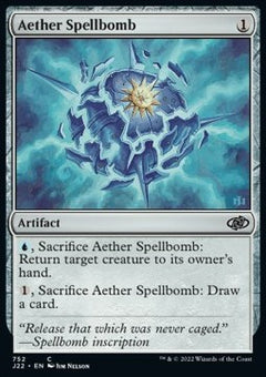 Aether Spellbomb⁣ - Jumpstart 2022⁣ (Common)⁣ [752]