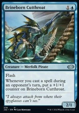Brineborn Cutthroat⁣ - Jumpstart 2022⁣ (Uncommon)⁣ [278]