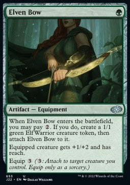 Elven Bow⁣ - Jumpstart 2022⁣ (Uncommon)⁣ [653]