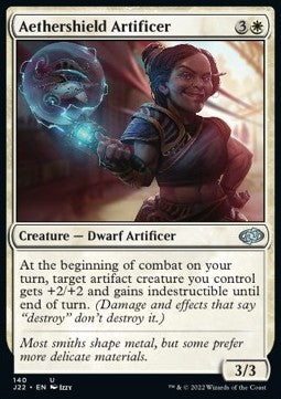Aethershield Artificer⁣ - Jumpstart 2022⁣ (Uncommon)⁣ [140]