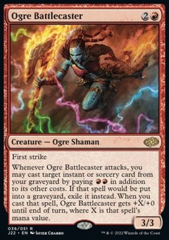 Ogre Battlecaster⁣ - Jumpstart 2022⁣ (Rare)⁣ [36]