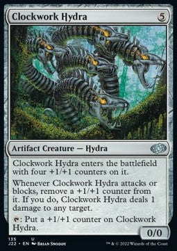 Clockwork Hydra⁣ - Jumpstart 2022⁣ (Uncommon)⁣ [135]