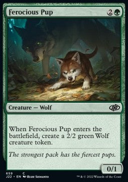 Ferocious Pup⁣ - Jumpstart 2022⁣ (Common)⁣ [659]
