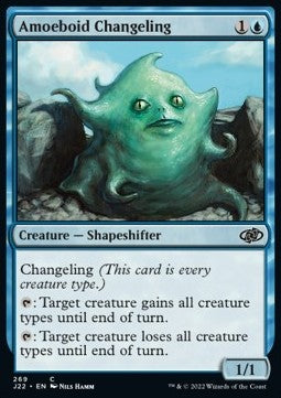 Amoeboid Changeling⁣ - Jumpstart 2022⁣ (Common)⁣ [269]