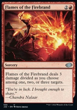 Flames of the Firebrand⁣ - Jumpstart 2022⁣ (Uncommon)⁣ [535]