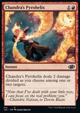 Chandra's Pyrohelix⁣ - Jumpstart 2022⁣ (Common)⁣ [514]