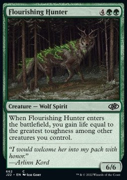 Flourishing Hunter⁣ - Jumpstart 2022⁣ (Common)⁣ [662]