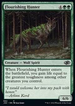 Flourishing Hunter⁣ - Jumpstart 2022⁣ (Common)⁣ [662]