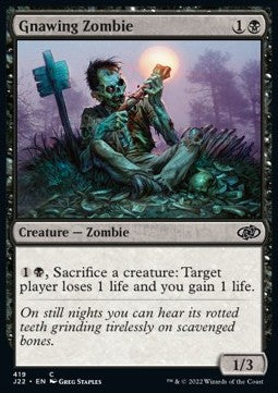 Gnawing Zombie⁣ - Jumpstart 2022⁣ (Common)⁣ [419]