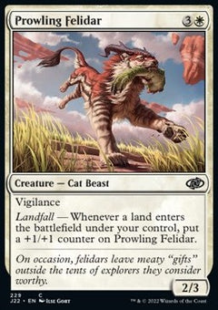 Prowling Felidar⁣ - Jumpstart 2022⁣ (Common)⁣ [229]