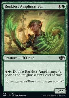 Reckless Amplimancer⁣ - Jumpstart 2022⁣ (Common)⁣ [716]