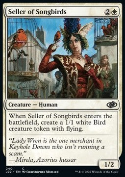 Seller of Songbirds⁣ - Jumpstart 2022⁣ (Common)⁣ [240]