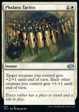 Phalanx Tactics⁣ - Jumpstart 2022⁣ (Uncommon)⁣ [224]