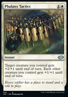 Phalanx Tactics⁣ - Jumpstart 2022⁣ (Uncommon)⁣ [224]