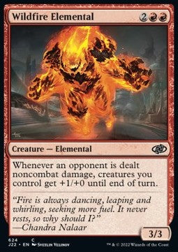 Wildfire Elemental⁣ - Jumpstart 2022⁣ (Common)⁣ [624]