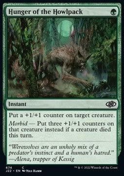 Hunger of the Howlpack⁣ - Jumpstart 2022⁣ (Common)⁣ [674]