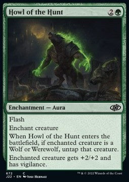 Howl of the Hunt⁣ - Jumpstart 2022⁣ (Common)⁣ [672]