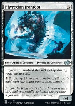 Phyrexian Ironfoot⁣ - Jumpstart 2022⁣ (Uncommon)⁣ [789]