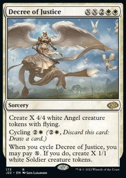 Decree of Justice⁣ - Jumpstart 2022⁣ (Rare)⁣ [173]