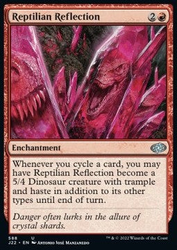 Reptilian Reflection⁣ - Jumpstart 2022⁣ (Uncommon)⁣ [588]