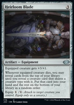 Heirloom Blade⁣ - Jumpstart 2022⁣ (Uncommon)⁣ [775]