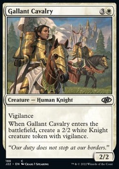 Gallant Cavalry⁣ - Jumpstart 2022⁣ (Common)⁣ [186]