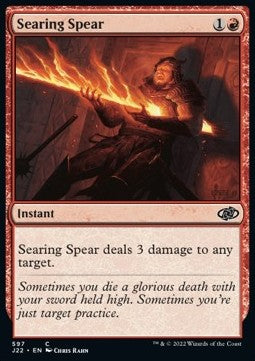 Searing Spear⁣ - Jumpstart 2022⁣ (Common)⁣ [597]