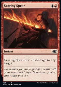 Searing Spear⁣ - Jumpstart 2022⁣ (Common)⁣ [597]