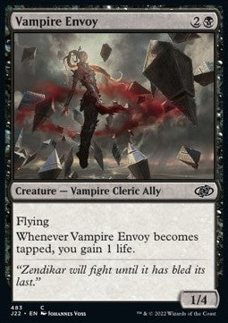 Vampire Envoy⁣ - Jumpstart 2022⁣ (Common)⁣ [483]