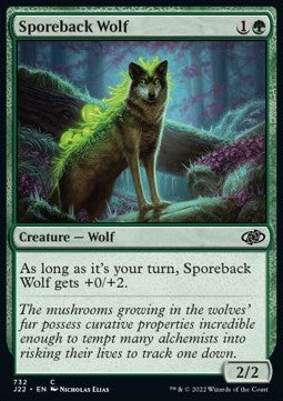 Sporeback Wolf⁣ - Jumpstart 2022⁣ (Common)⁣ [732]