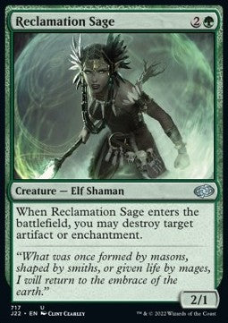 Reclamation Sage⁣ - Jumpstart 2022⁣ (Uncommon)⁣ [717]