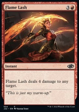 Flame Lash⁣ - Jumpstart 2022⁣ (Common)⁣ [534]