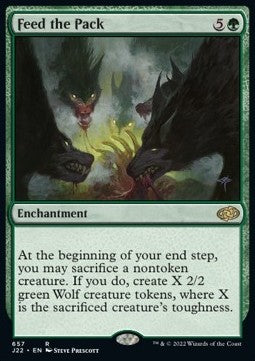 Feed the Pack⁣ - Jumpstart 2022⁣ (Rare)⁣ [657]