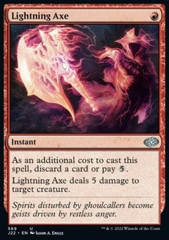 Lightning Axe⁣ - Jumpstart 2022⁣ (Uncommon)⁣ [569]