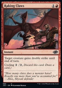 Raking Claws⁣ - Jumpstart 2022⁣ (Common)⁣ [584]