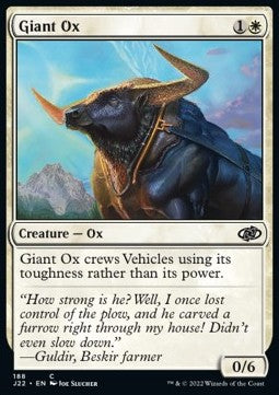Giant Ox⁣ - Jumpstart 2022⁣ (Common)⁣ [188]